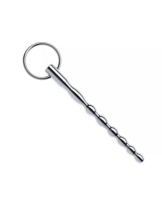 Kink-StainlessSteelTwistedPenisPlug130mmx11mmWeight68g