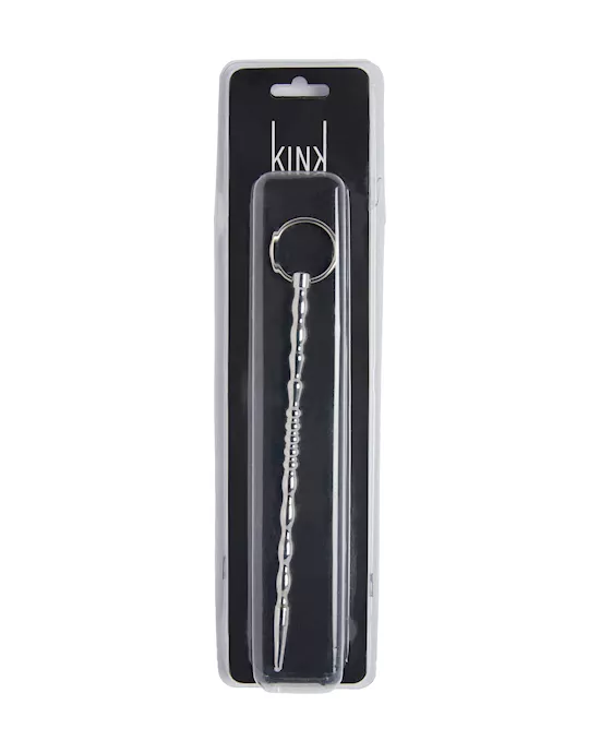 Kink Range Stainless Steel Twisted Penis Plug - 8.1 Inch