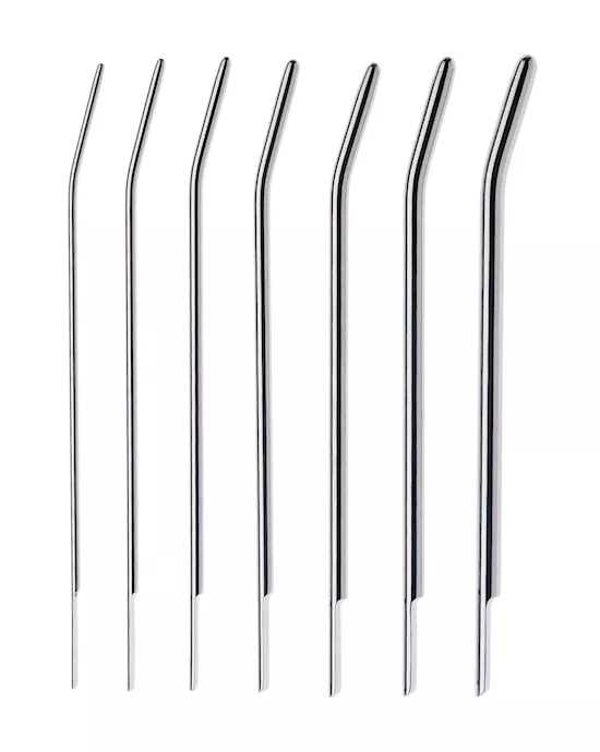 Kink-StainlessSteelPenisPlugSet3227mmx12mm