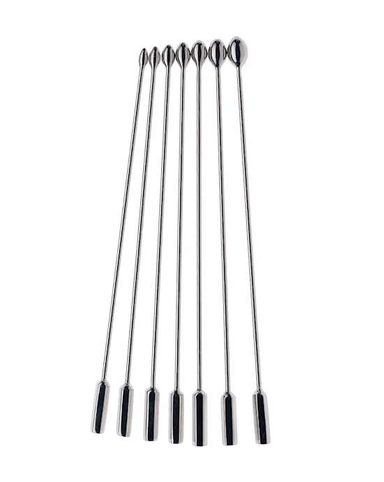 Kink Range Stainless Steel 6 Piece Penis Plug Set