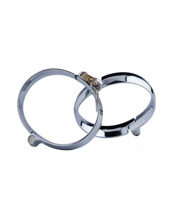 Kink-SilverCuffswithPadlock60mmx79mmWeight256g
