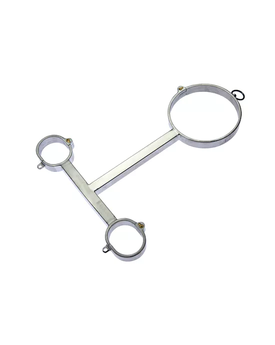 Kink Range Neck And Hand Cuffs - Large