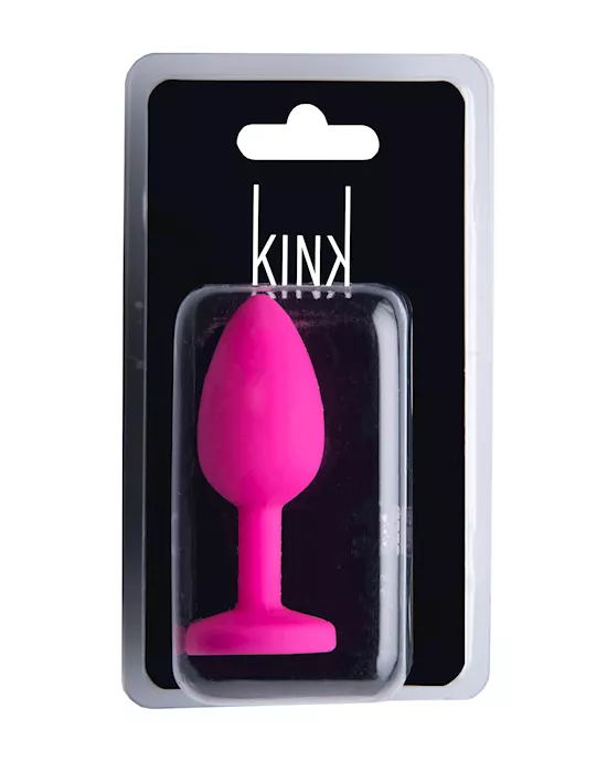Kink Range Silicone Gemmed Butt Plug - 2.8 Inch