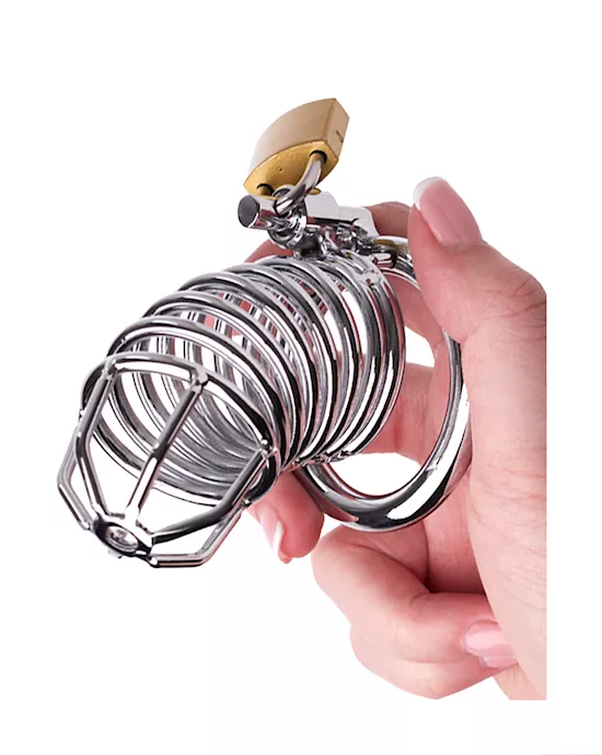 Kink Range Spiraled Chastity Cage - 44mm