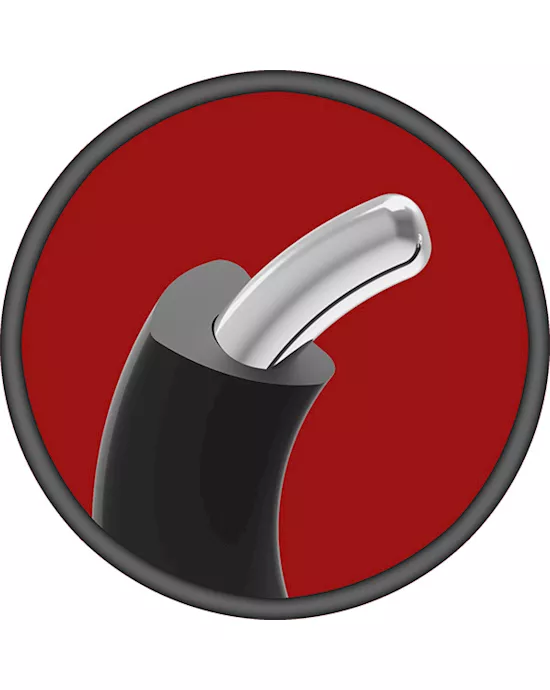 Kink - Silicone Covered Metal Cock Ring - 45mm