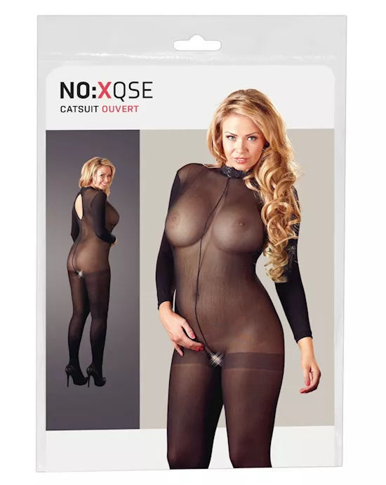 Catsuit Long-sleeved Xl/xxl