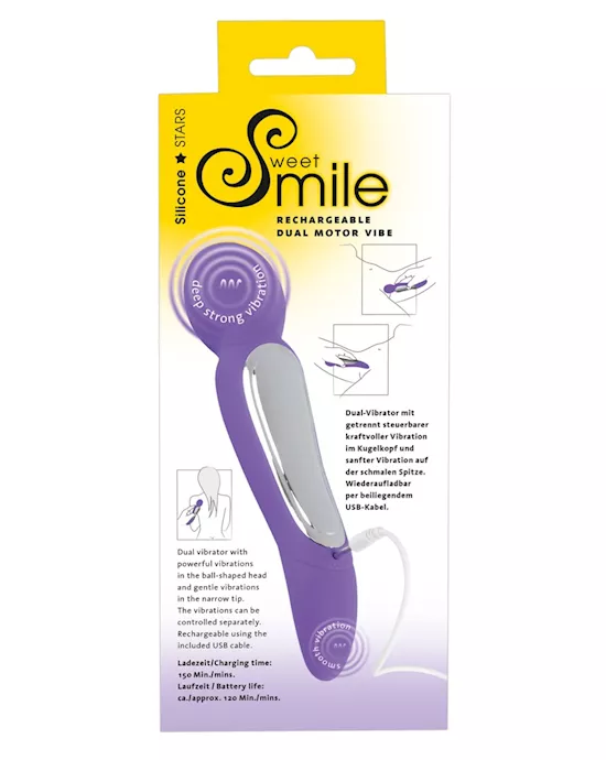 Rechargeable Dual Motor Vibe