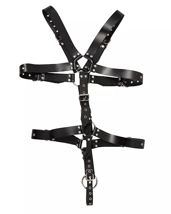 Leather Harness For Him