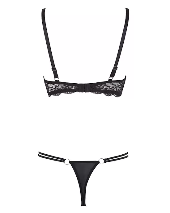 Underwired Shelf Bra Set