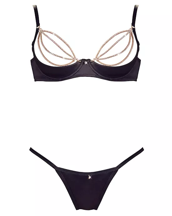 Sparkle Shelf Bra Set