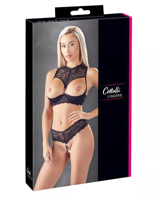 Asha Shelf Bra Set