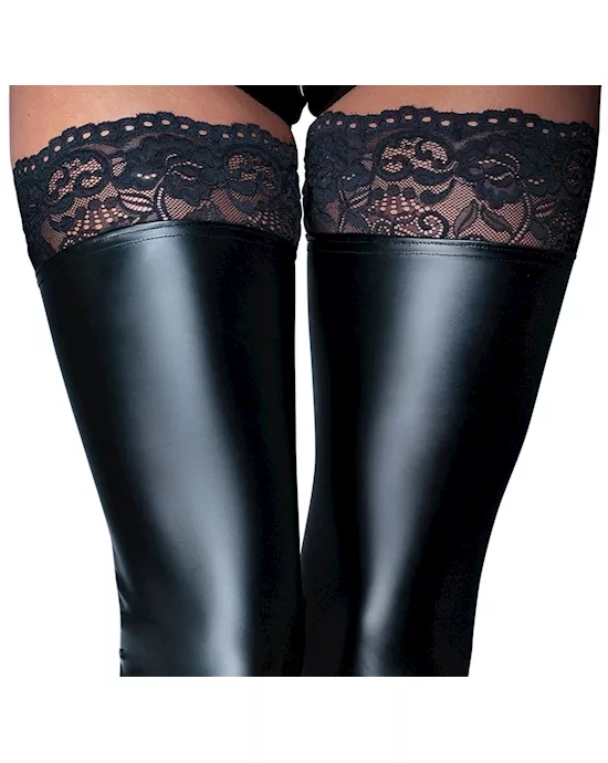 Lace Tipped Stockings