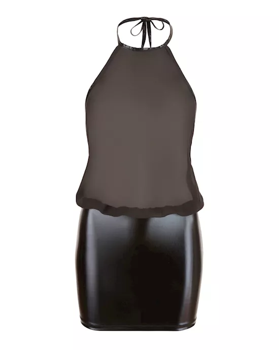 Chiffon Halterneck Dress