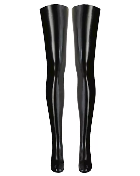 Thigh High Latex Stockings