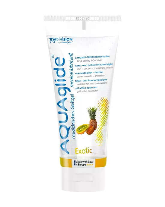 Aquaglide Exotic Flavoured Lubricant 100ml