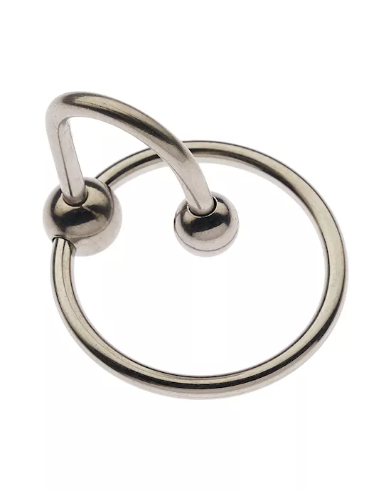 KinkStainlessSteelPenisHeadringwithBall30mm