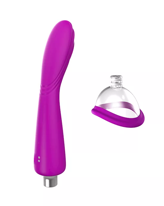 G Spot Vibrator With Pussy Pump