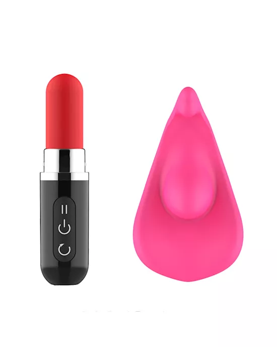 Abby Lipstick Remote Control Wearable Vibrator
