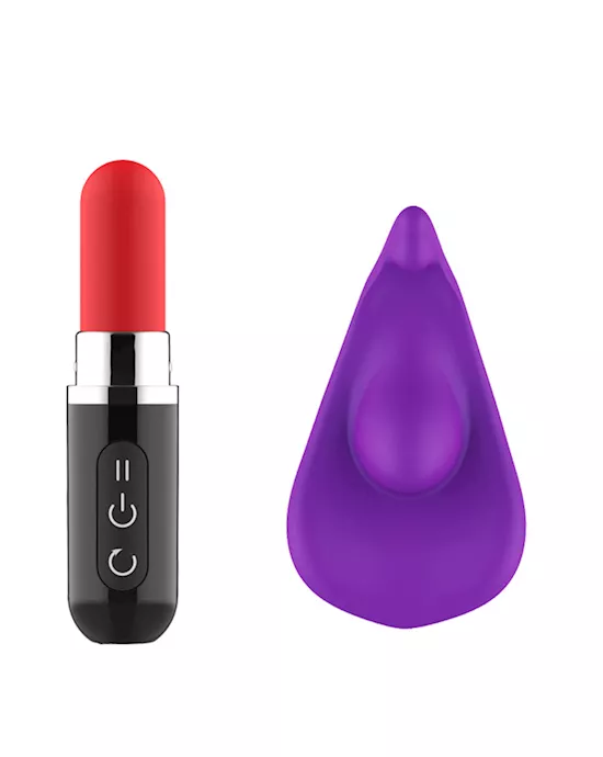 Abby Lipstick Remote Control Wearable Vibrator