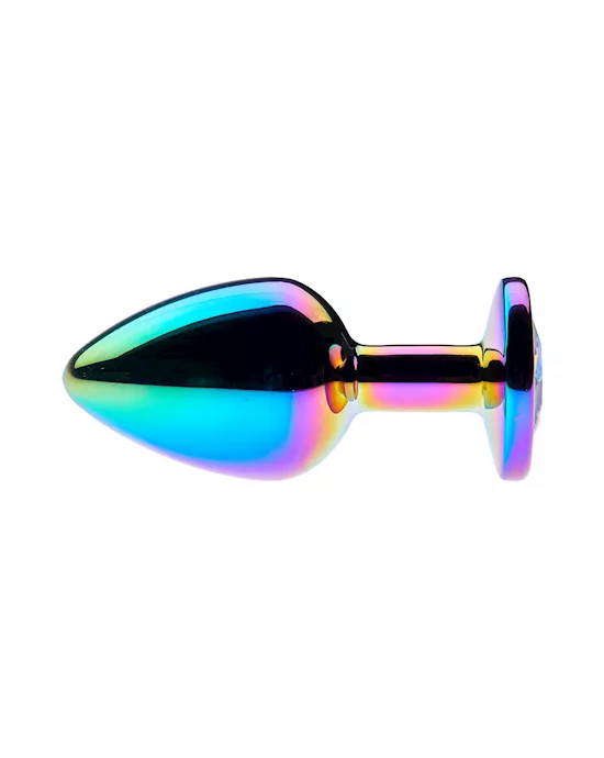 Kink Range Rainbow Anal Plug - 3.2 Inch
