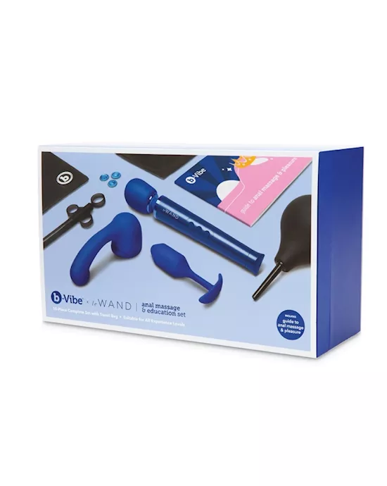 B-vibe X Le Wand Anal Massage & Education Set