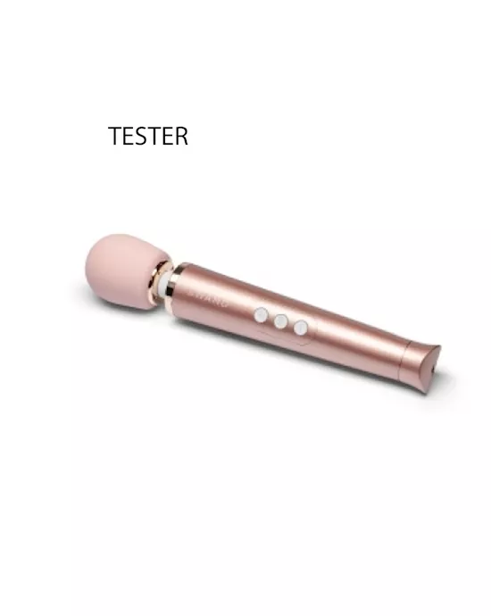 LEWANDPETITERECHARGEABLEVIBRATINGMASSAGER-ROSEGOLDTESTER