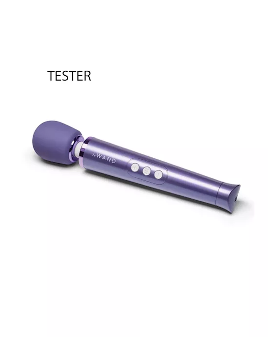 LEWANDPETITERECHARGEABLEVIBRATINGMASSAGER-VIOLETTESTER