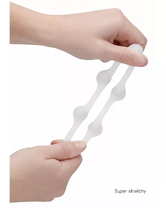 No. 83 Weighted Cock Ring Transparent