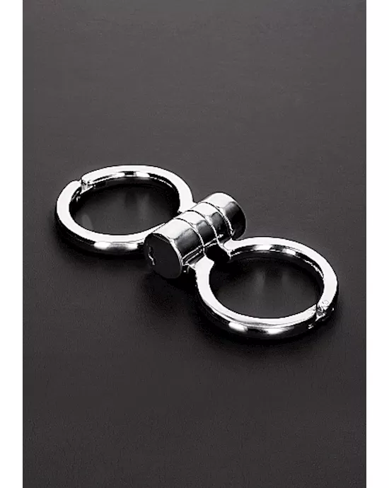 Folding Hamburg 8 Handcuffs - Large