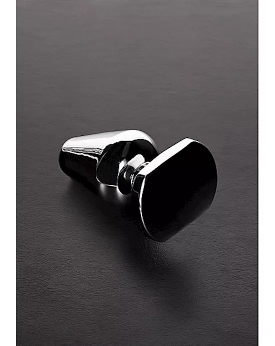 Heavy Steel Butt Plug - Small