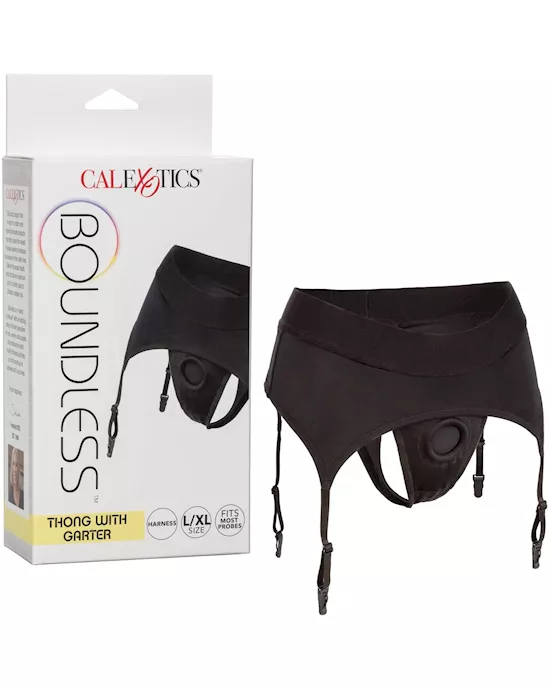 Boundless Thong With Garter