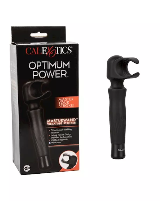 Optimum Power Masturwand Vibrating Stroker