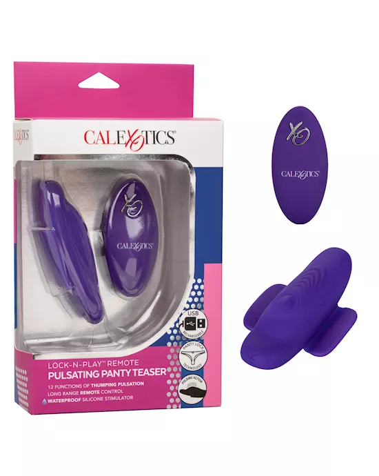 Lock-n-play Remote Pulsating Panty Teaser
