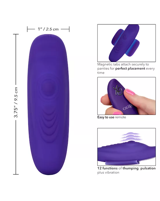 Lock-n-play Remote Pulsating Panty Teaser