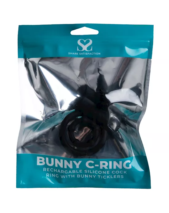 Share Satisfaction Vibrating Rabbit Ring