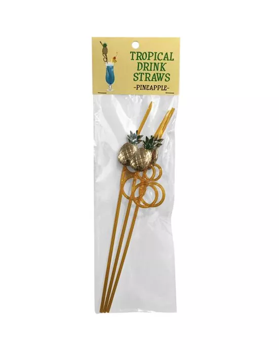 TropicalDrinkStraws-Pineapple
