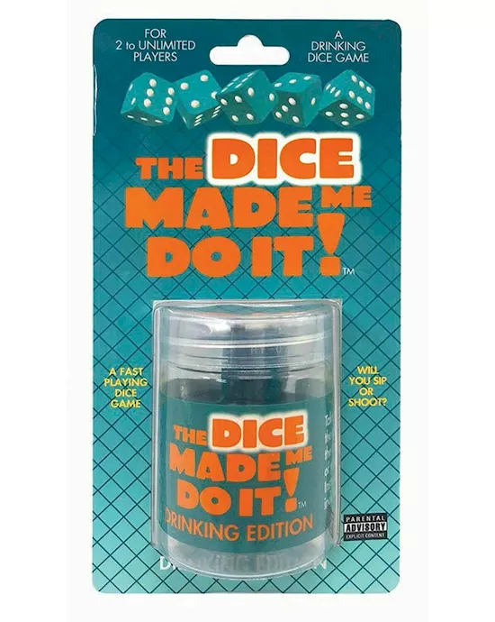 TheDiceMadeMeDoItDrinking