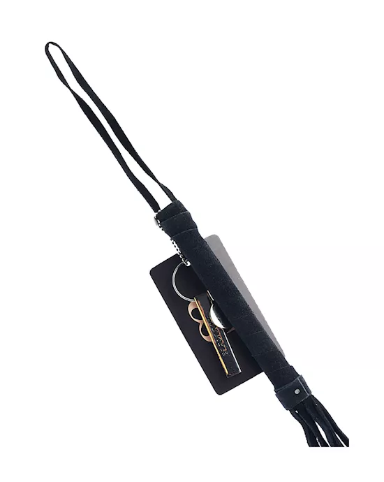 Bound X Mini Studded Suede Flogger