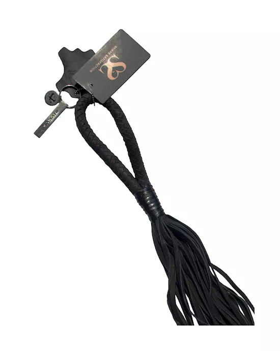 Bound X Calfskin Loop Handle Flogger