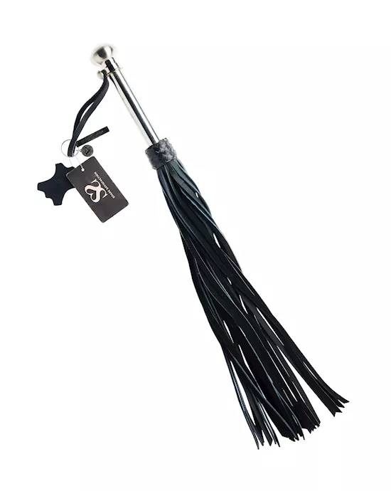 BoundXCalfskinFloggerwithRoundedMetalHandle