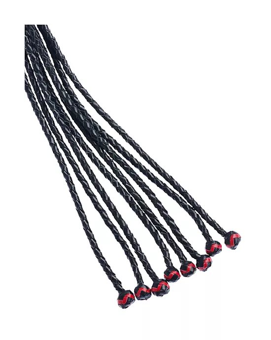 Bound X Braided Leather Cat O Nine Tails