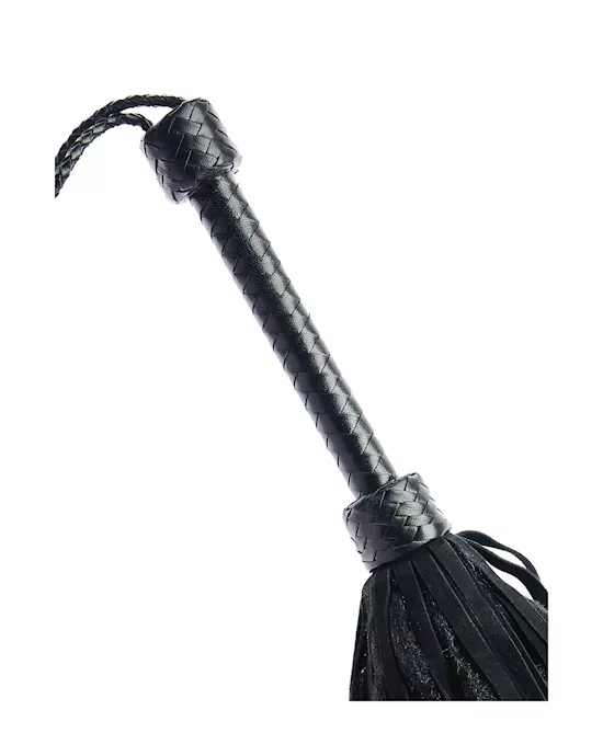 Bound X Lambskin And Faux Fur Flogger