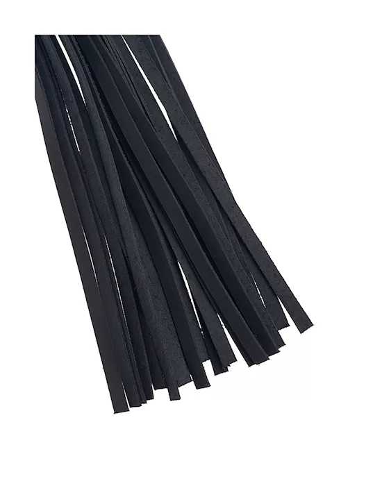 Bound X Nubuck Leather Flogger With Metal Handle