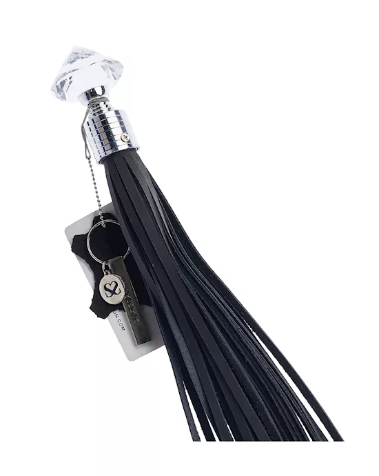 Bound X Diamond Handle Flogger