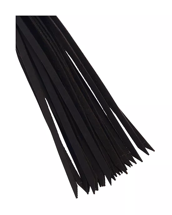 Bound X Nubuck Leather Flogger With Metal Handle