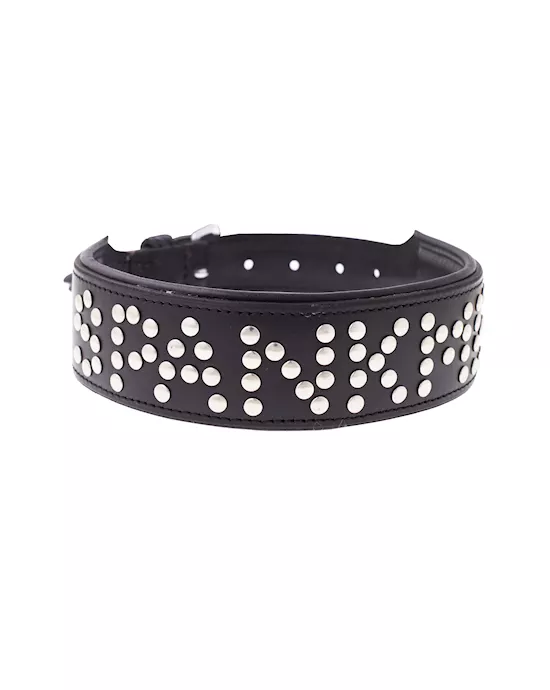 BoundXSpankMeStuddedCollar
