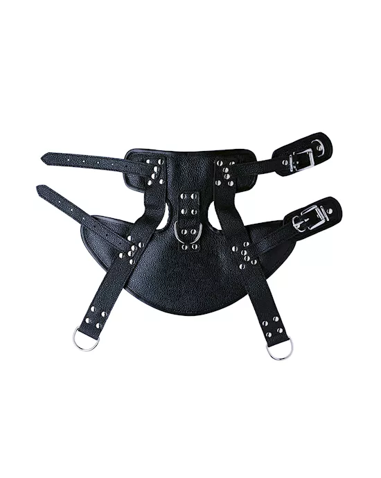 BoundXLeatherSuspensionAnkleCuffs