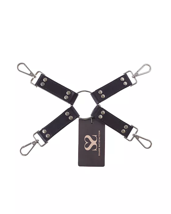 HogTie4-waysaddleLeatherwithuniqueHardware