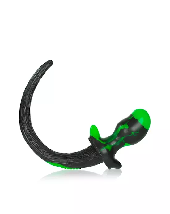 Puppy Tail Buttplug - Pug - 3.25 Inch