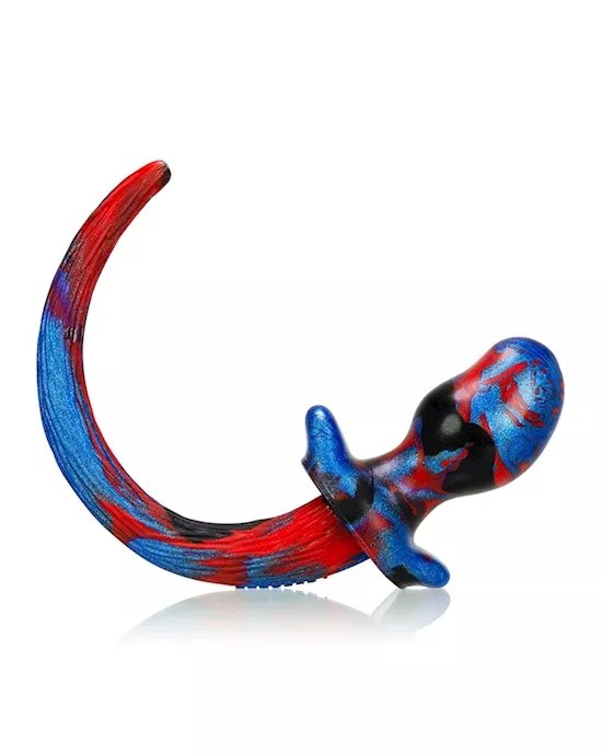 Puppy Tail Buttplug - Pug - 3.25 Inch